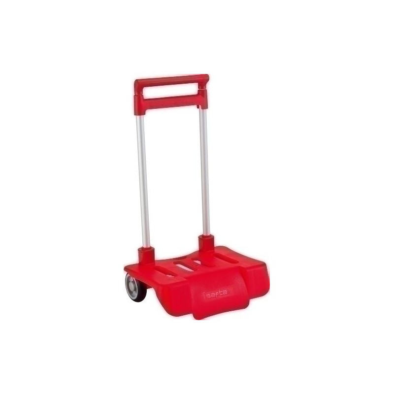 Carro portamochilas plegable rojo safta mod  605