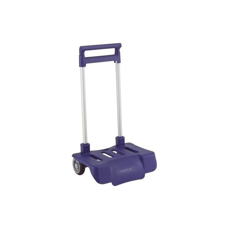 Carro portamochilas plegable azul marino safta Carro portamochilas plegable azul marino safta