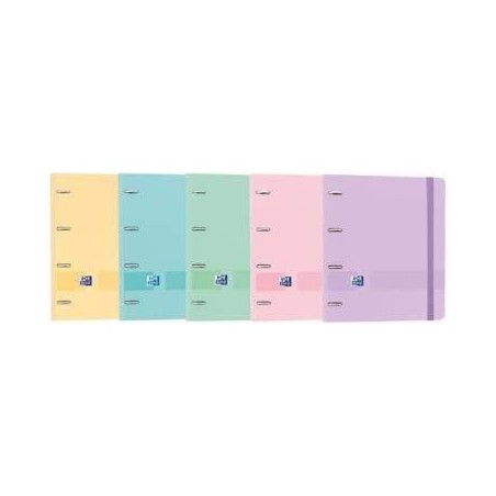 Carpebloc oxford ringbook polyfoam A4  4 anillas