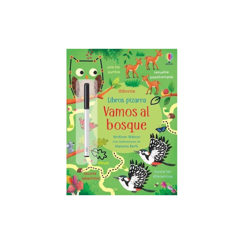 Vamos al bosque  Libros pizarra