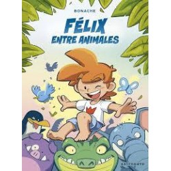 Félix entre animales