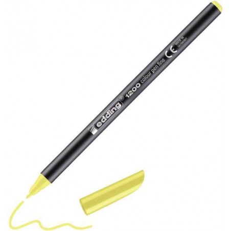 Rotulador edding 1200 amarillo neon nº 65