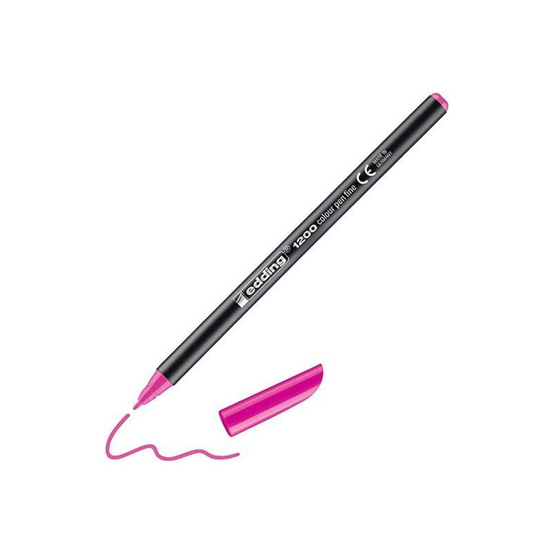 Rotulador edding 1200 rosa neon nº 69 Rotulador edding 1200 rosa neon nº 69