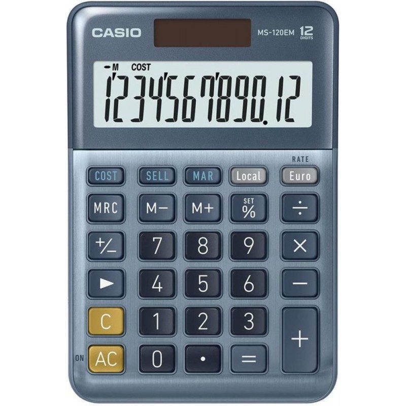 Calculadora sobremesa MS-120EM 12 dígitos