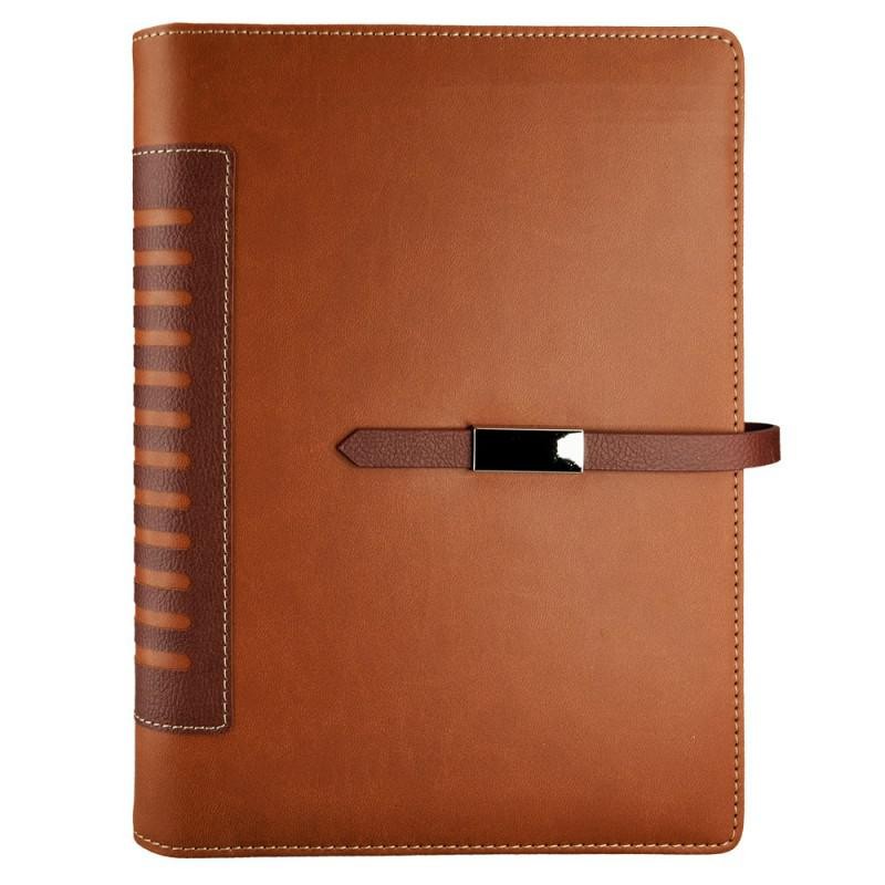 Agenda Didex london clip 18x24cm d/p marrón Agenda Didex london clip 18x24cm d/p marrón