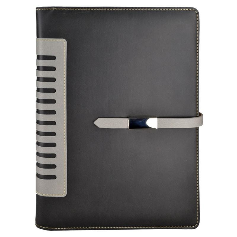 Agenda Didex london clip 18x24cm d/p negro Agenda Didex london clip 18x24cm d/p negro