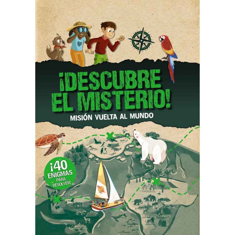 ¡Descubre el misterio Misión vuelta al mundo ¡Descubre el misterio Misión vuelta al mundo