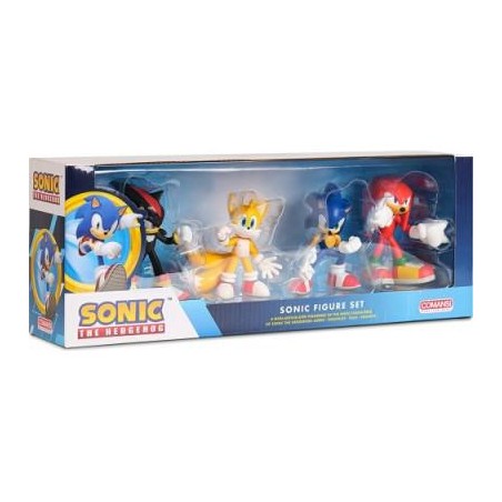 Sonic family set 4 figuras articuladas 7 cm