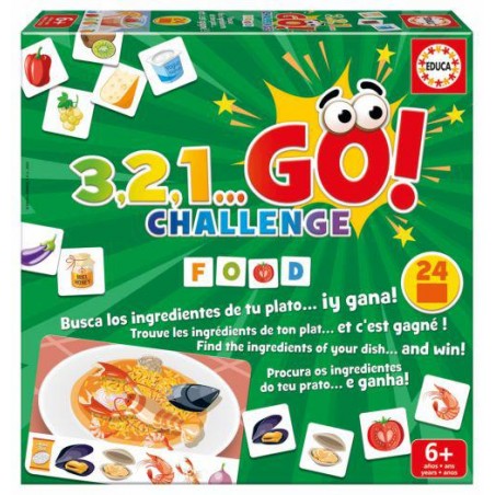 3  2  1    go  Challenge food