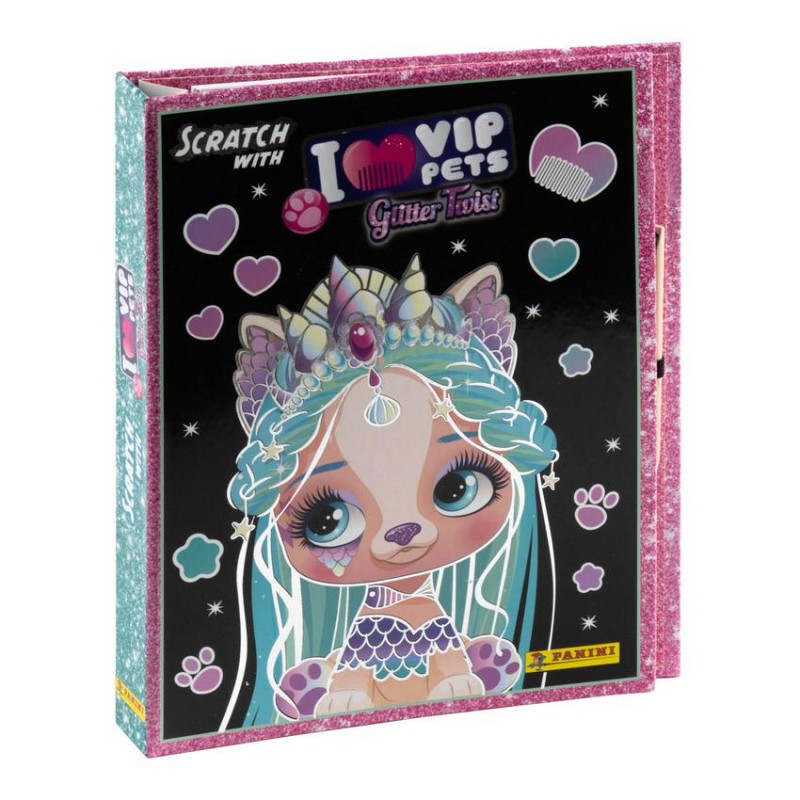 Vip pets scratch book - glitter twist