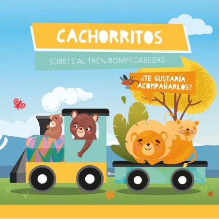 Cachorritos   Tren rompecabezas 