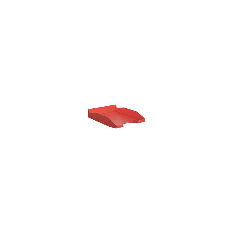 Bandeja sobremesa plástico color rojo