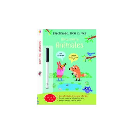 Animales. Libro pizarra