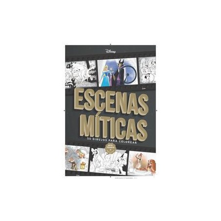 Escenas míticas  50 dibujos para colorear