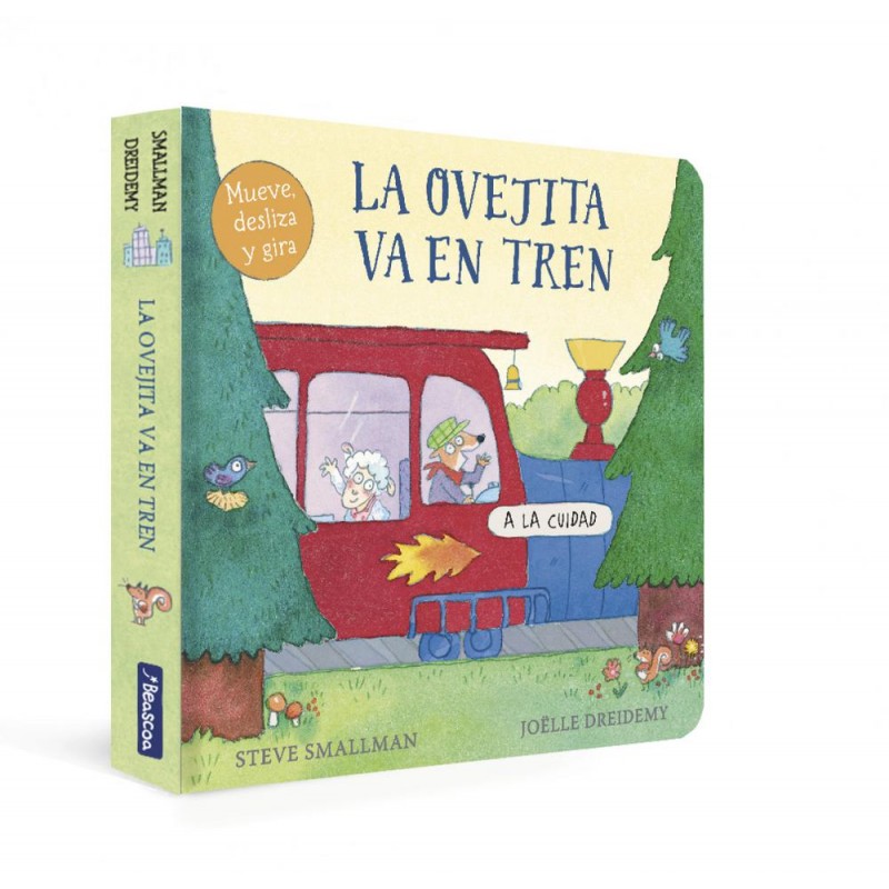 La ovejita va en el tren