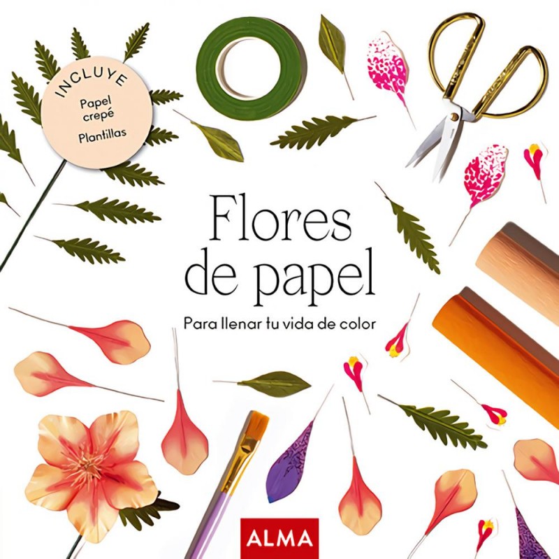 Flores de papel  Col  Hobbies 