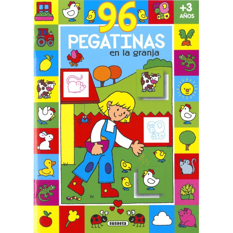96 pegatinas en la granja 96 pegatinas en la granja