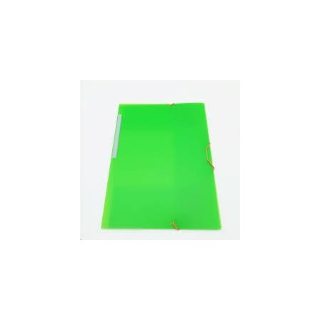 Carpeta gomas y solapas grafoplás folio verde