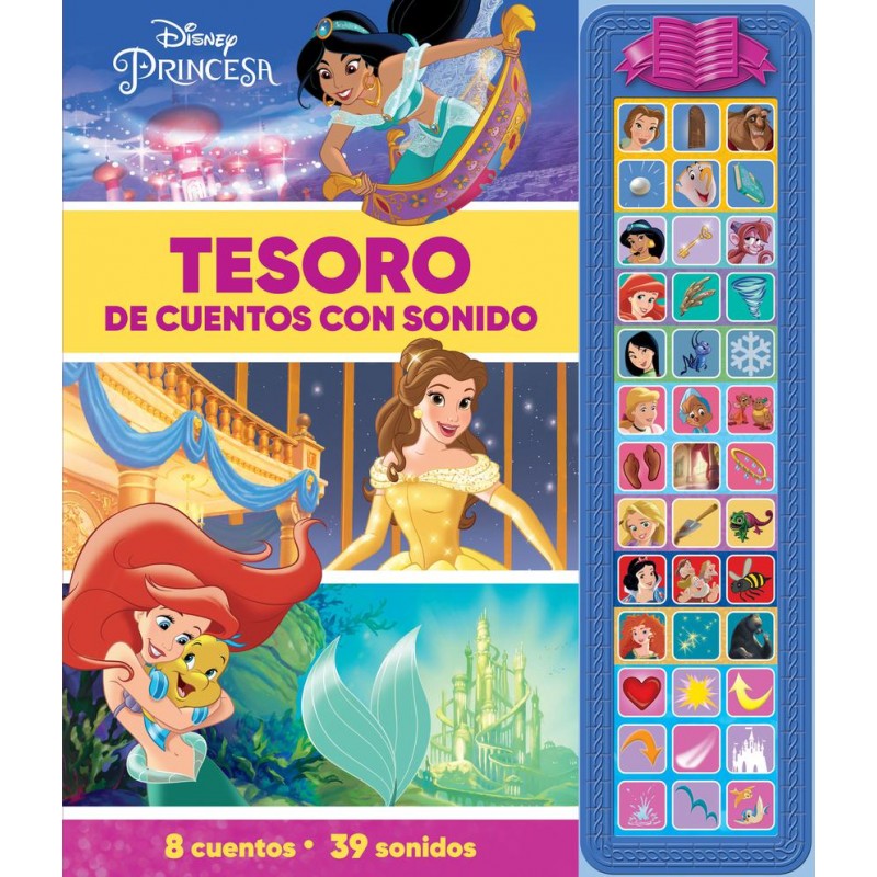Tesoro de cuentos con sonido de princesas disney Tesoro de cuentos con sonido de princesas disney