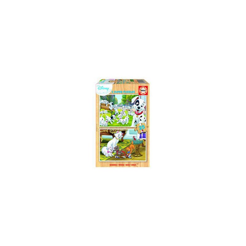 Puzzle educa animales disney 2x25 piezas