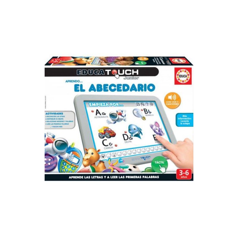 El abecedario Educa touch junior El abecedario Educa touch junior