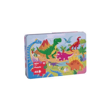 Puzzle apli dinosaurios 48 piezas