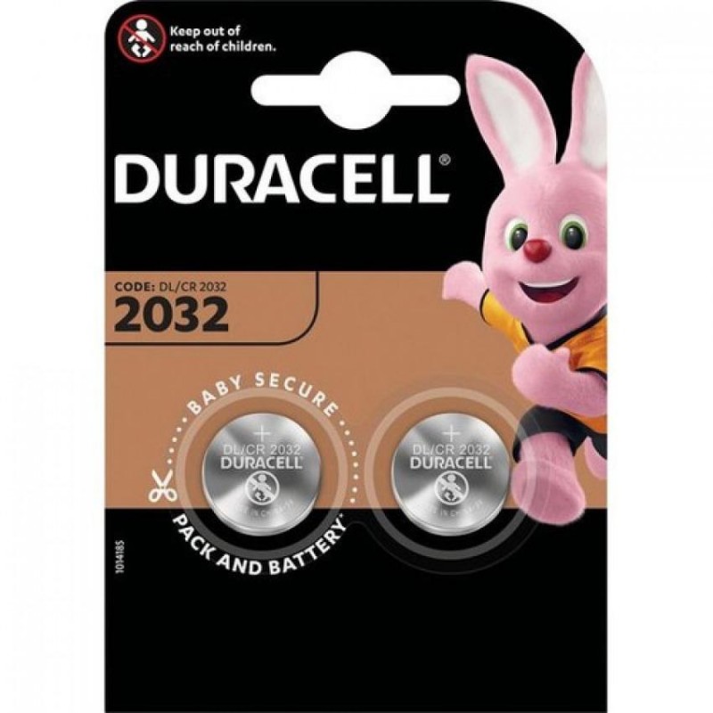 Pilas duracell plus CR2032 2 unidades