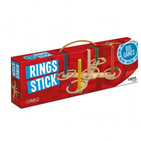 Juego rings stick madera atrapa los palos