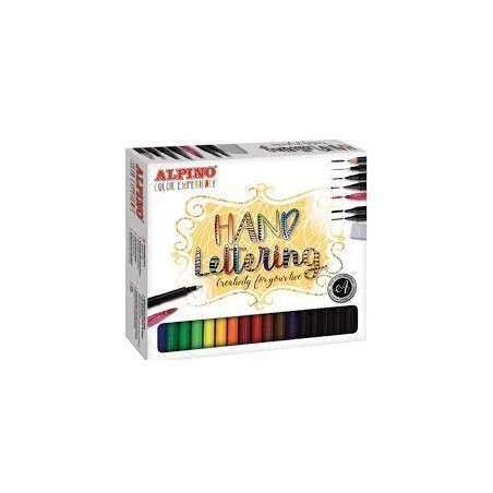 Rotuladores alpino color experience hand lettering