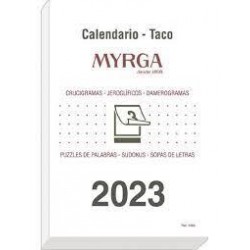 Taco myrga 2023 pared 14x20cm 736 páginas encolado