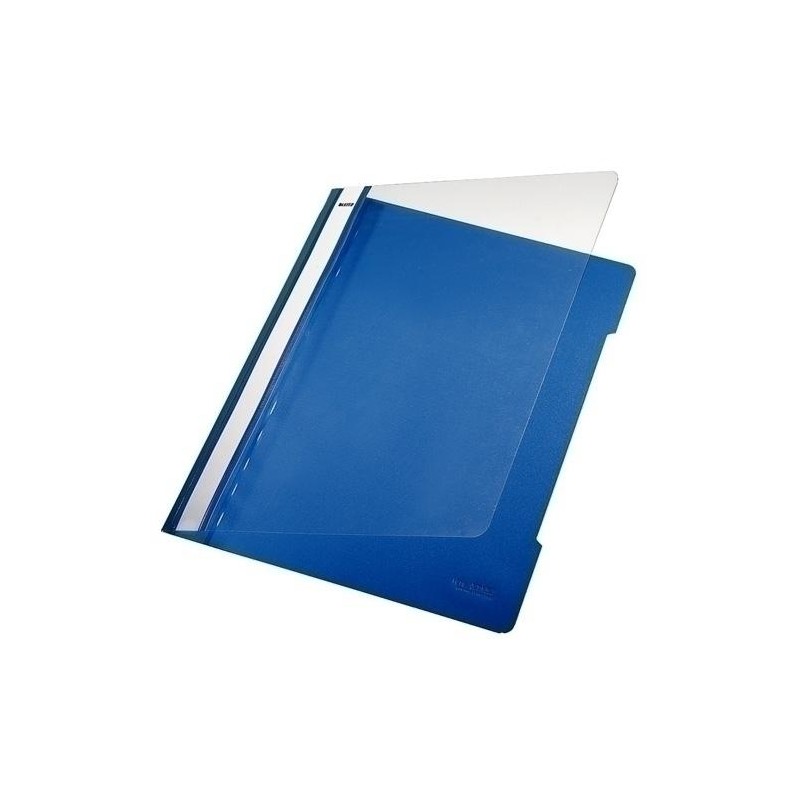 Dossier fastener leitz plástico A4 azul c/ tarjete