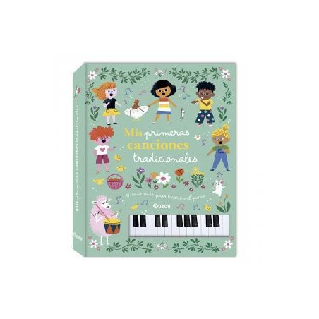 Libro piano  Mis primeras canciones tradicionales