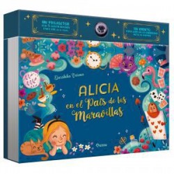 Libro proyector  Alicia en el país de las maravill