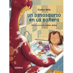 Un dinosaurio en la bañera