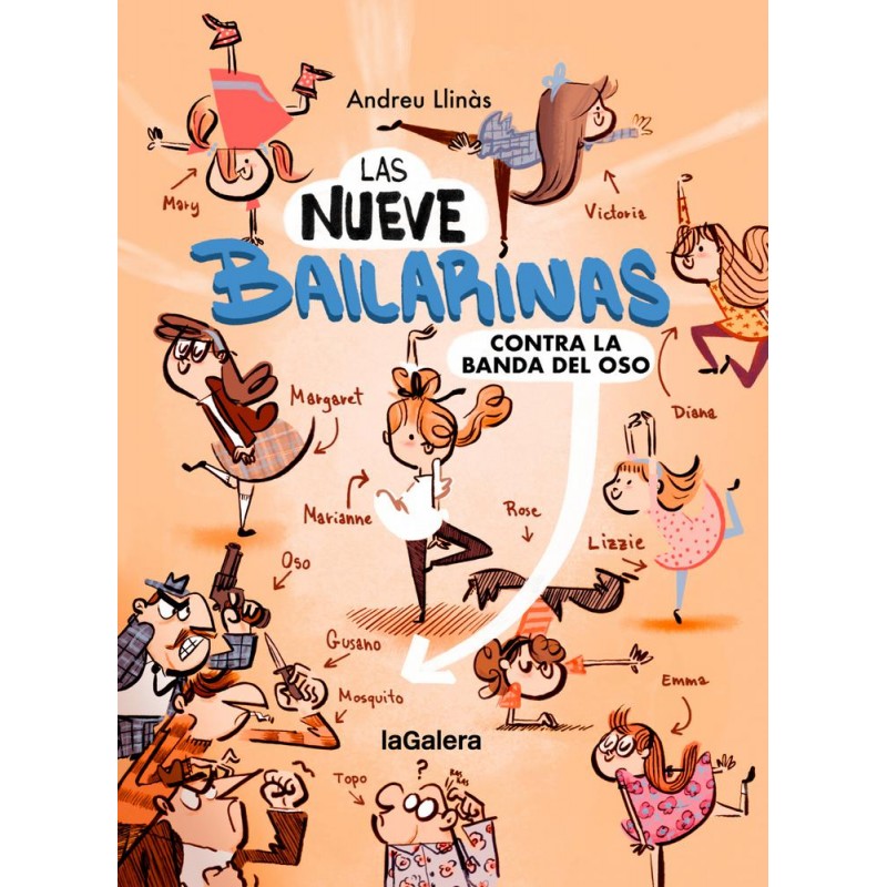 Las nueve bailarinas contra la banda del oso Las nueve bailarinas contra la banda del oso