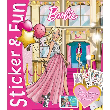 Barbie sticker & fun
