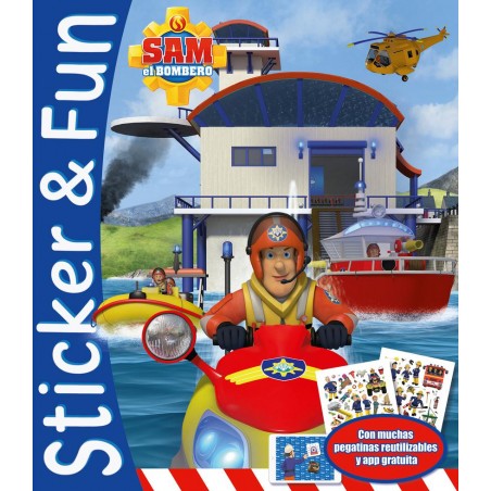 Sam el bombero sticker & fun