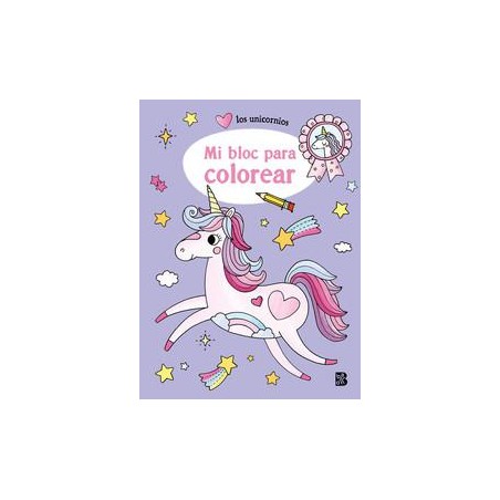 Los unicornios  Mi bloc para colorear