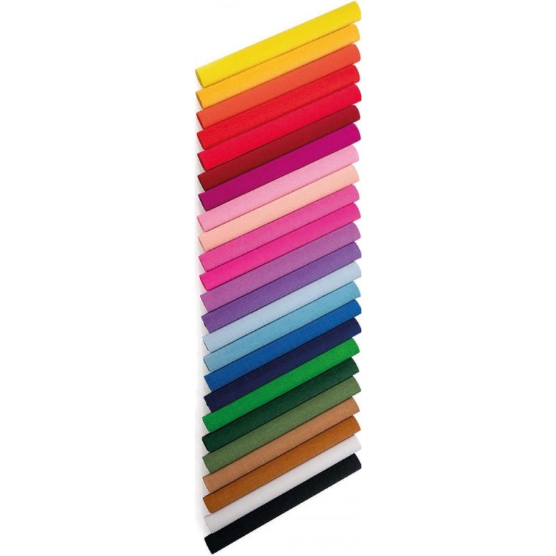 Rollo papel crespon 40 gramos 50x250cm rosa