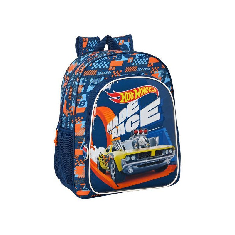 Mochila hot wheels speed club junior aptable a car
