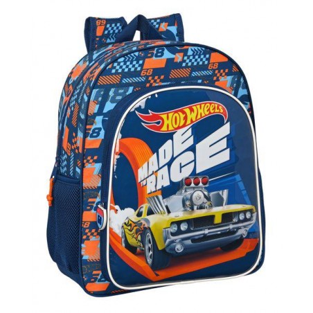 Mochila hot wheels speed club junior aptable a car