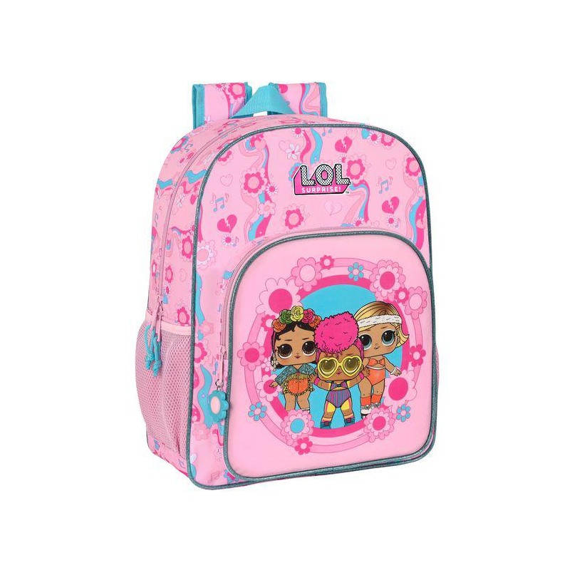 Mochila LOL surprise glow girl adaptable a carro