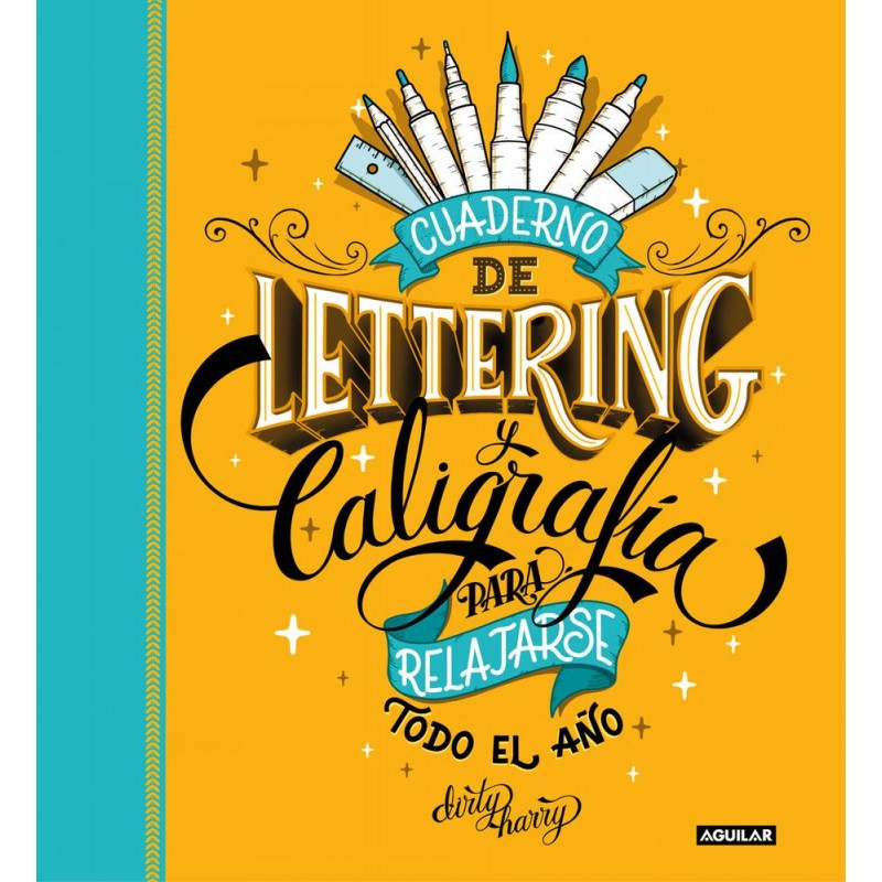 Cuaderno de Lettering y Caligrafía para relajarse Cuaderno de Lettering y Caligrafía para relajarse