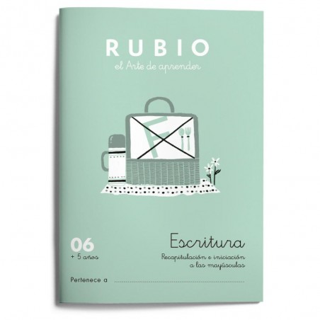 Cuaderno rubio escritura 06