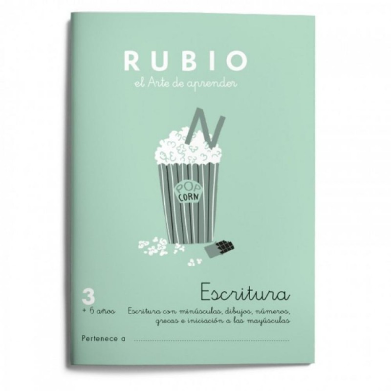 Cuedrno rubio escritura 3