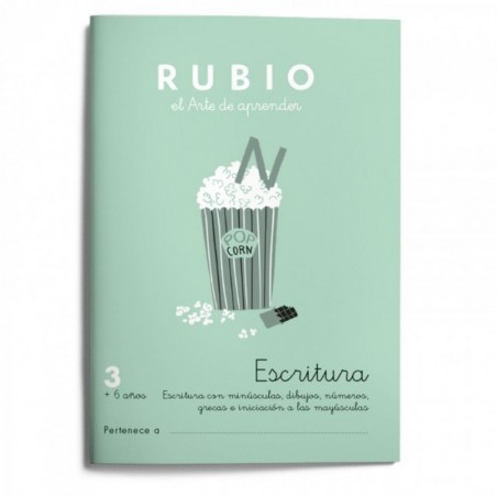 Cuedrno rubio escritura 3