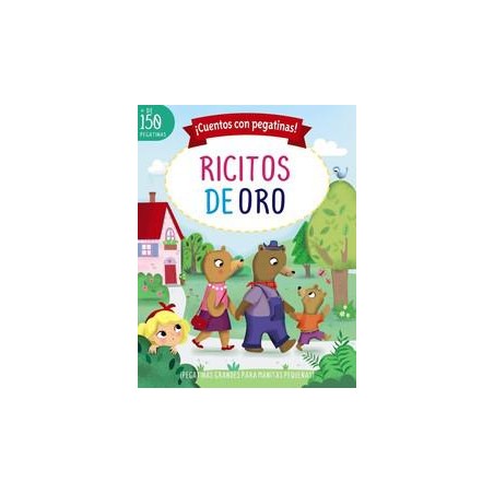 Cuentos con pegatinas  Ricitos de Oro