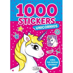 1000 stickers de unicornios