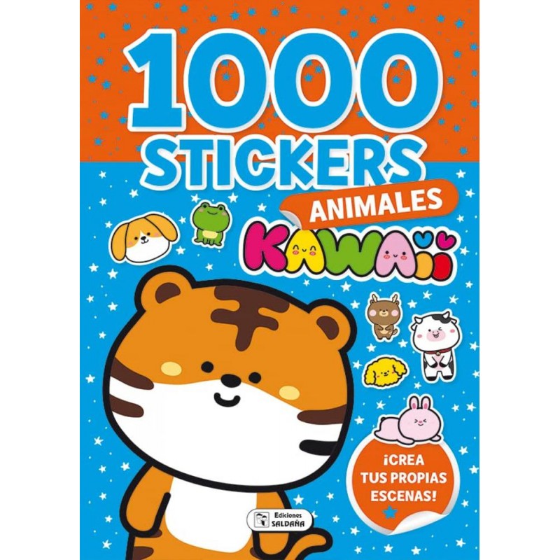 1000 stickers kawaii animales