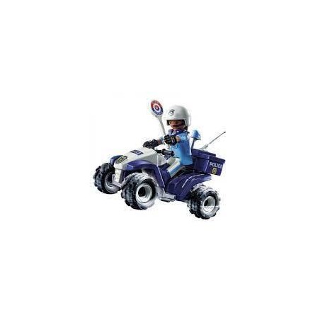 Playmbil speed quad policia city action